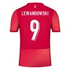 Officiële Voetbalshirt Polen Lewandowski 9 Uit EK 2024 - Heren